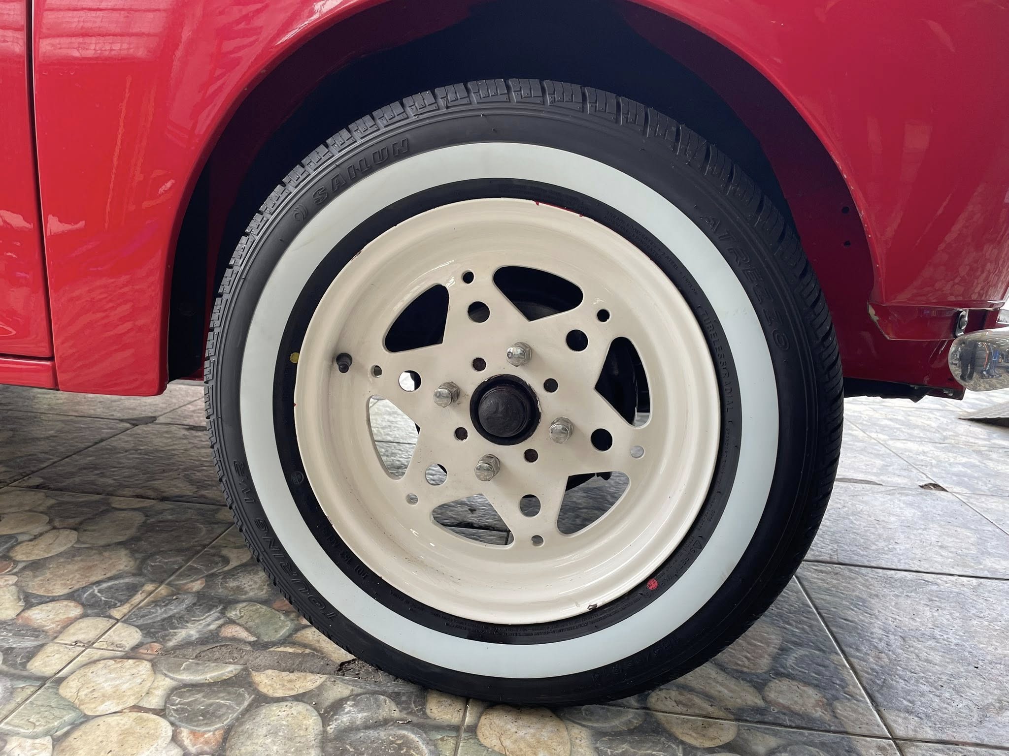 MORRIS_MINOR🚘💫 🛞🐘#SAILUN_ขอบขาว_185/65R14 🛞