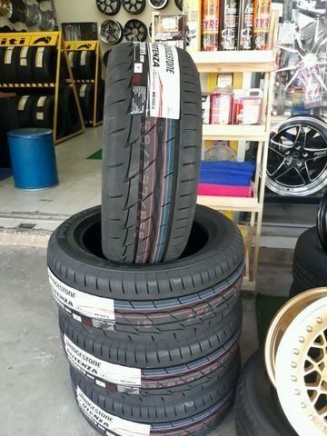 ยางใหม่ปี18 bridgestone potenza re003 195/55/R15