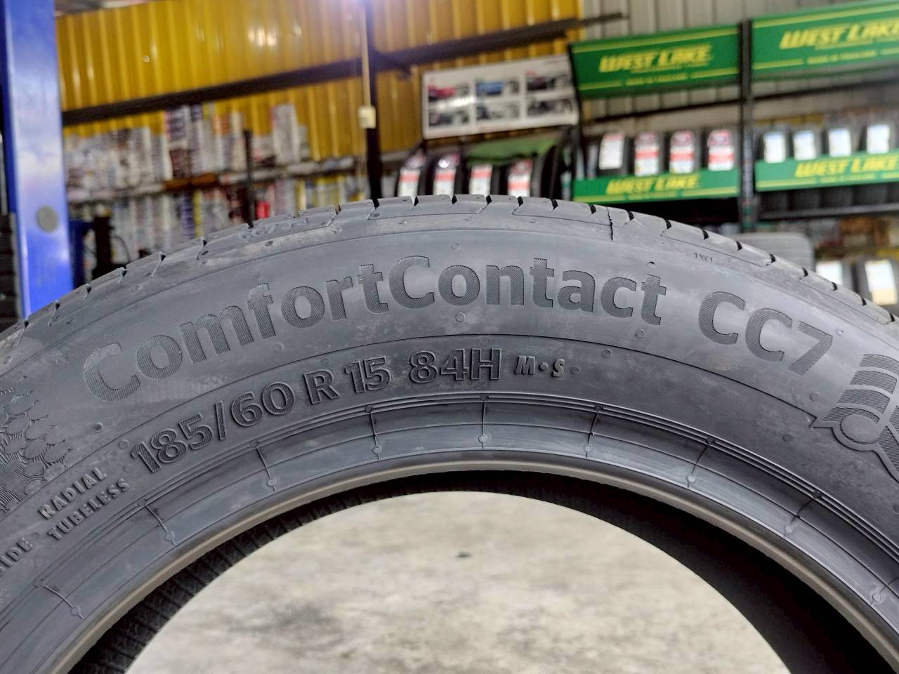 🛞 Continental ComfortContact CC7 185/60R15 ยางใหม่ปี2025