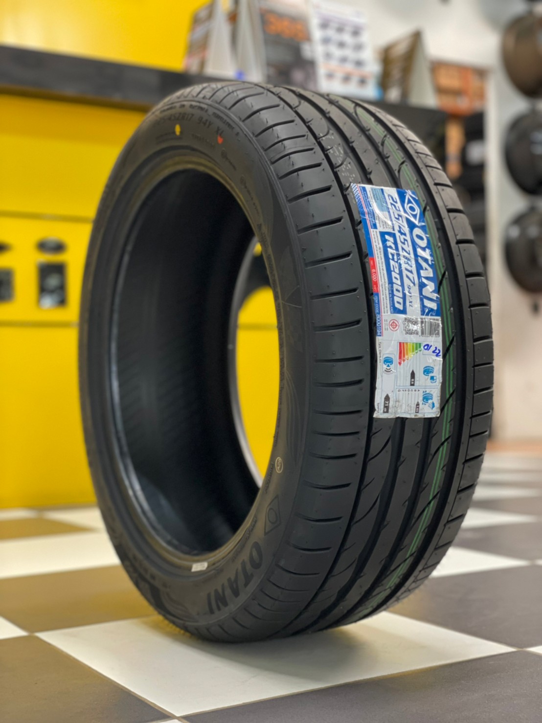 #OTANI KC2000 225/45R17 ยางใหม่ปี2023