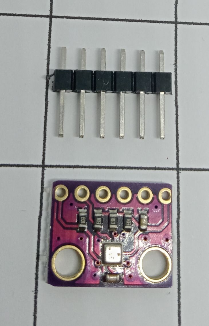 เซ็นเซอร์ วัดอุณหภูมิ ความชื้น ความดันบรรยากาศ BME280 GY-BME/P I2C SPI 3V