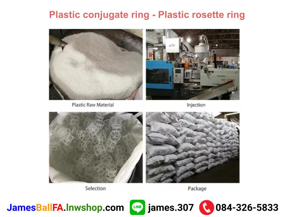Plastic teller rosette ring แหวนพลาสติกเทลเลอร์โรเชต