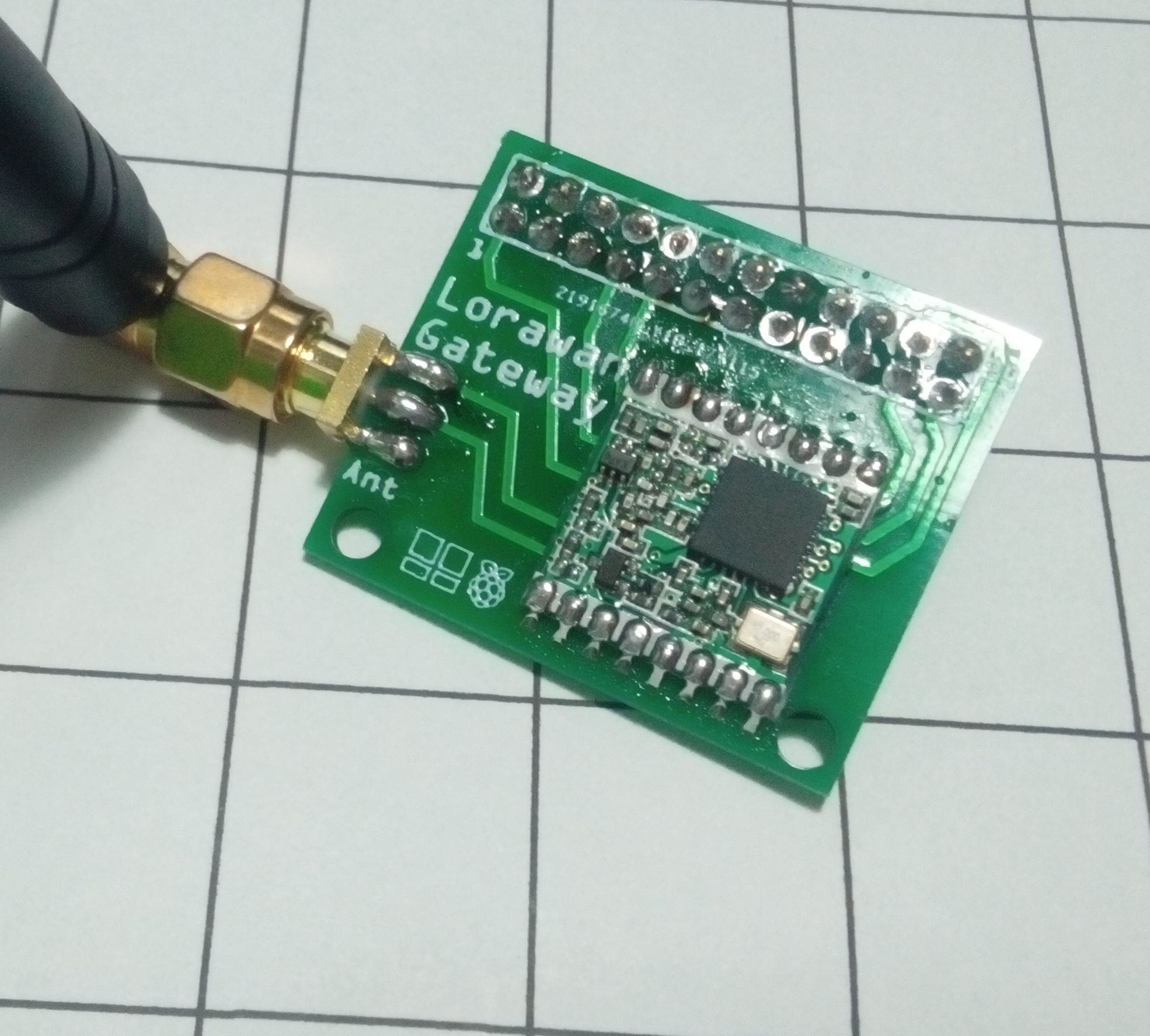 Shield สำหรับ ทำ Single Channel Gateway ด้วย Raspberry Pi5, Pi4, PI3 B หรือ B+