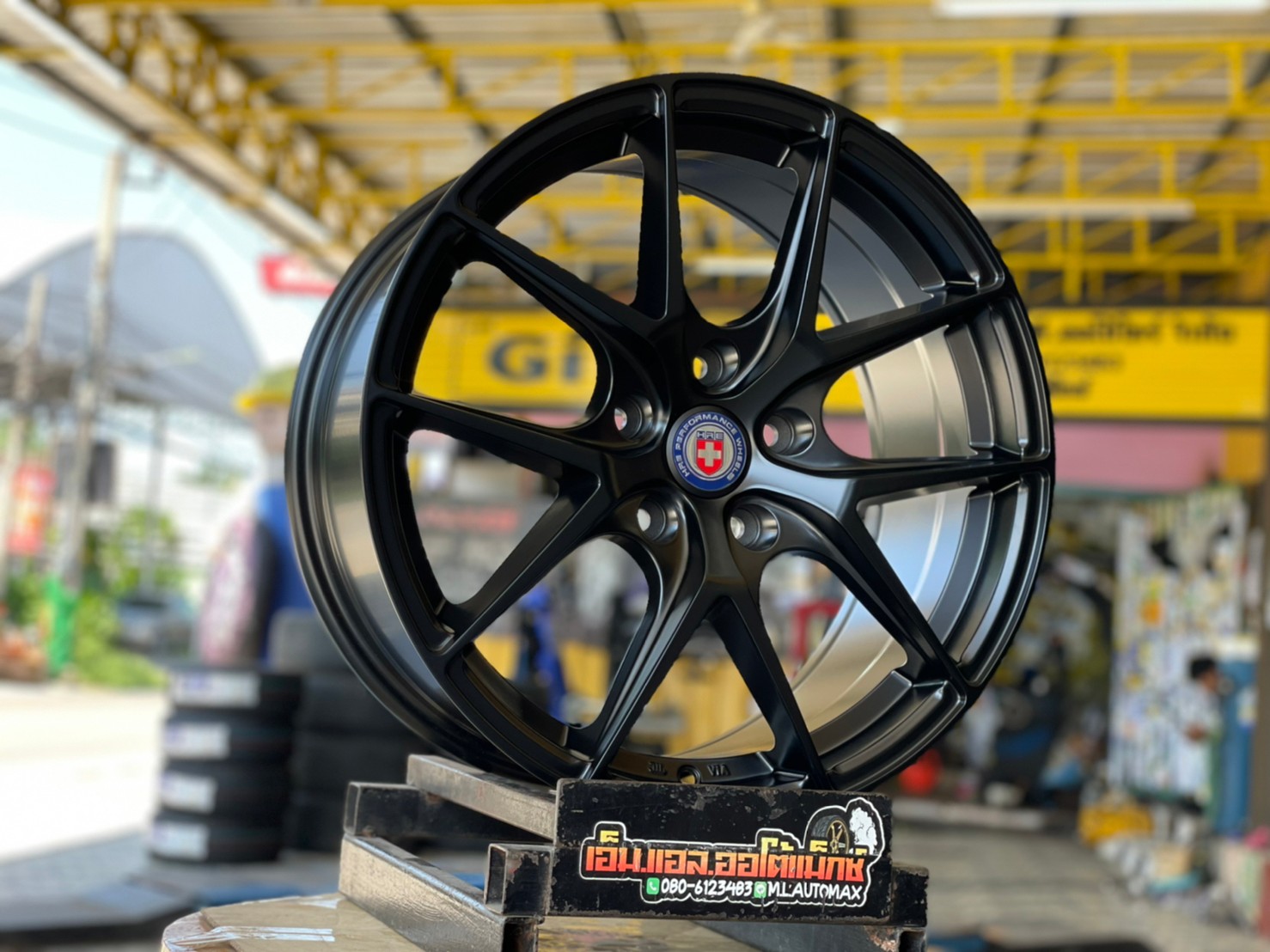 ล้อแม็กซ์ใหม่ขอบ17 HRE SSW308 ลายยอดฮิต 5รู114