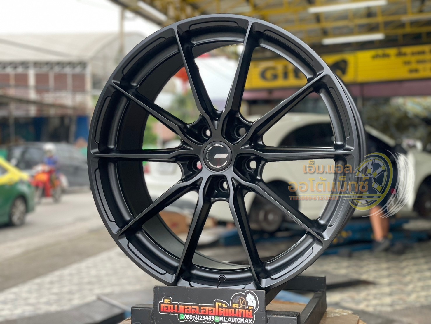 #ล้อแม็กซ์ใหม่ขอบ20 #SSW38 20x8.5 ET35 5x120 สีดำด้าน สวยลงตัว ก้านสวยคมทุกมิติ