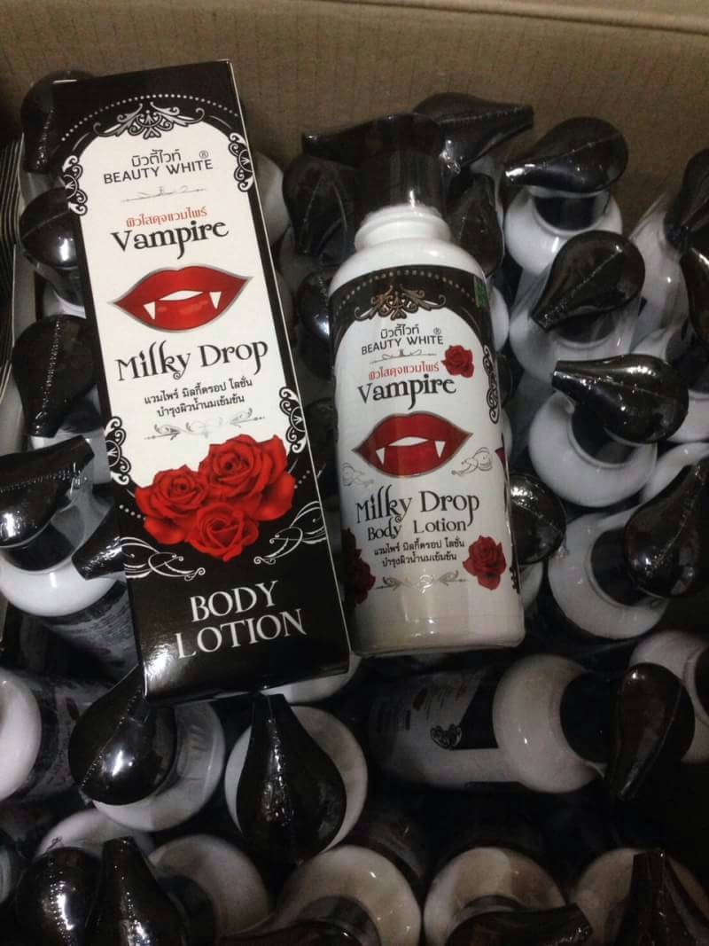 Vampire Milky Drop Lotion by Beauty White แวมไพร์ มิลกี้ดรอบ โลชั่น