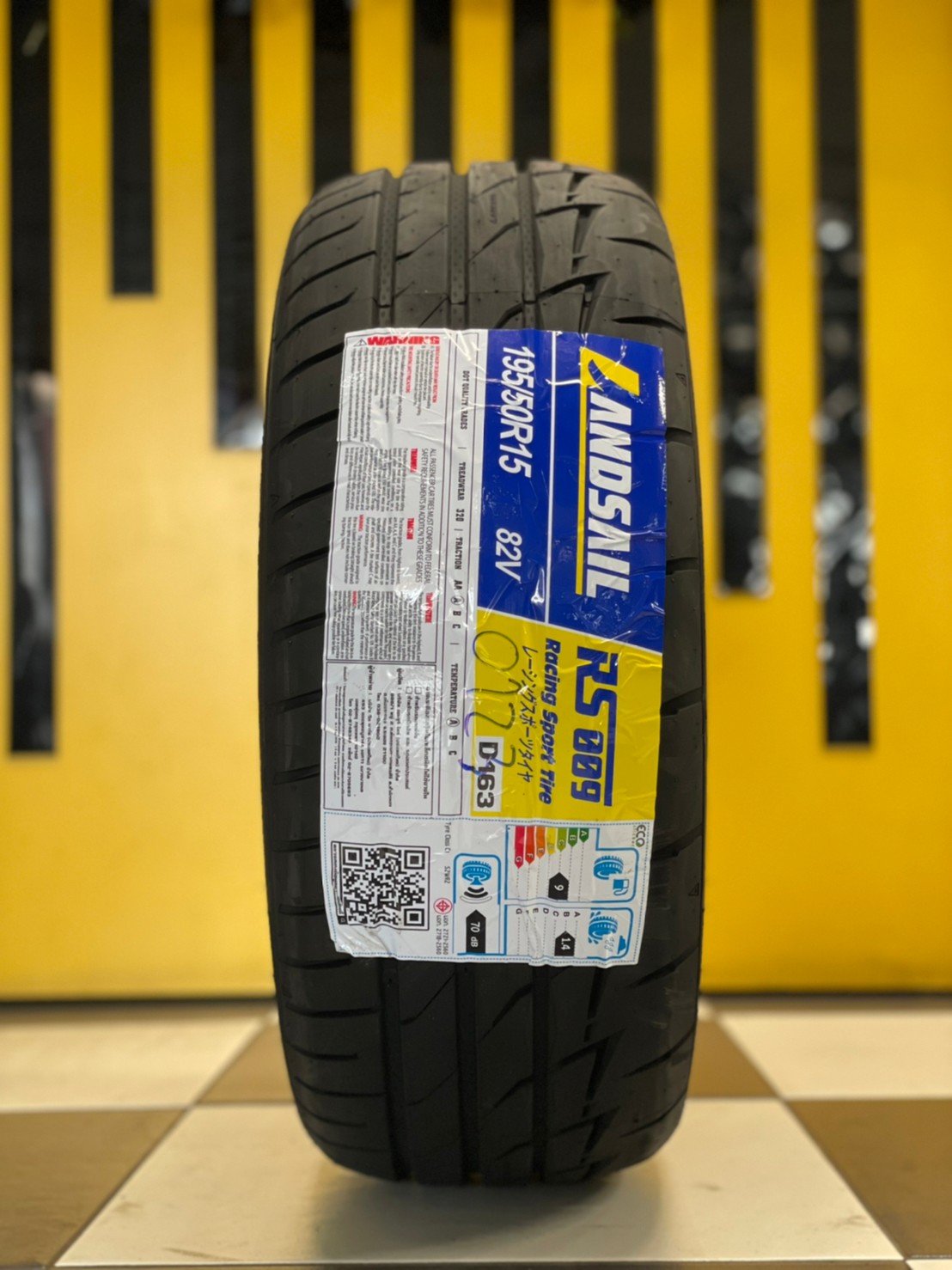 195/50R15ยางสปอร์ตลายซิ่ง คุณภาพดี Lansail RS009 ยางปี2023