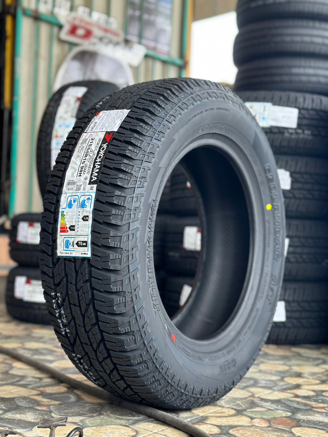YOKOHAMA GEOLANDAR AT G015 215/65R16 ยางใหม่ปี2023