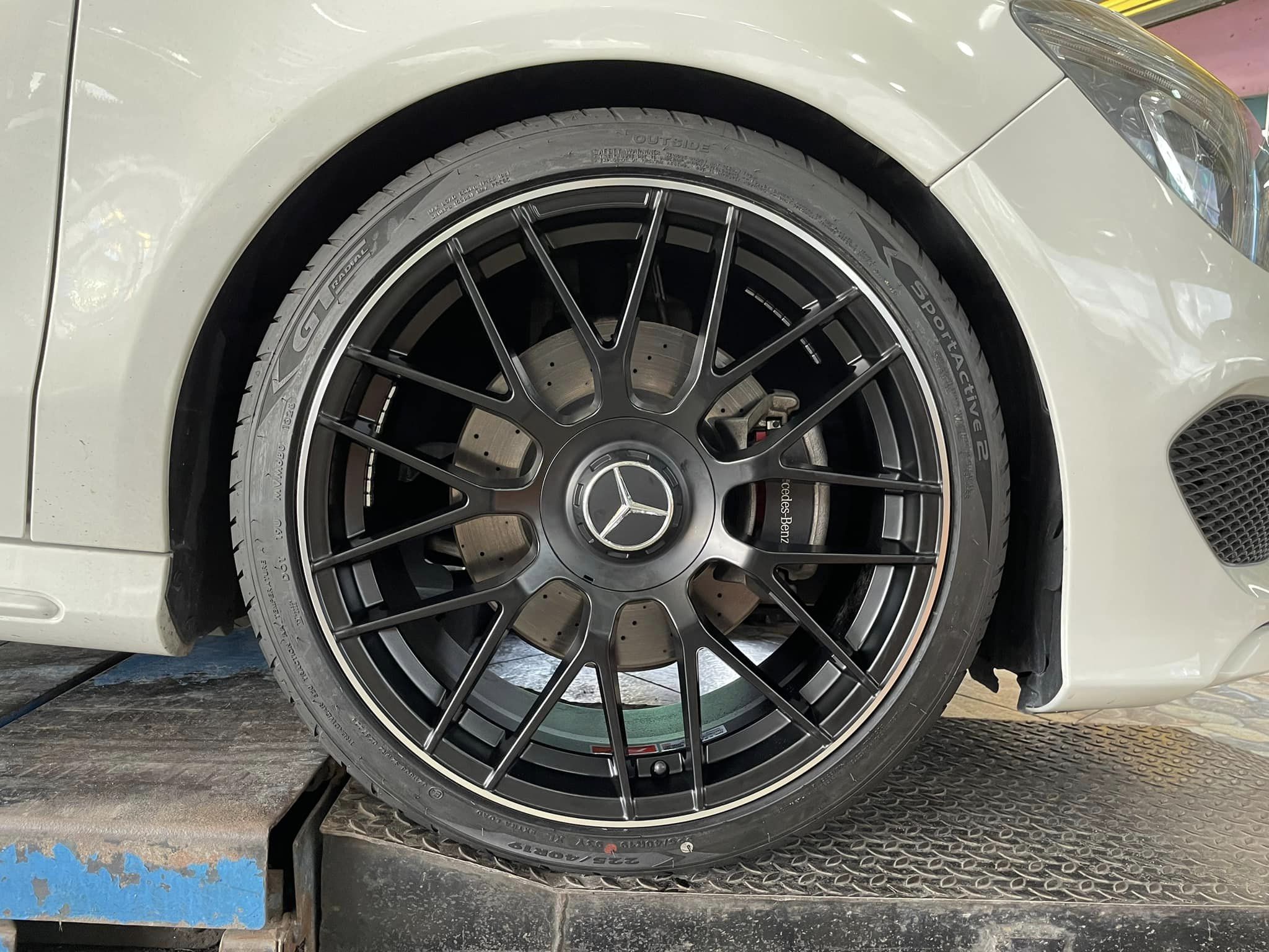 🛞 #GT RADIAL #SportActivE2 225/40R19 🛻 #GT RADIAL #SportActivE2 255/35R19 🛞 #ล้อแม็กซ์ใหม่ Mercedes-Benz 19X8.5 ET35 19X9.5 ET38 MBLP