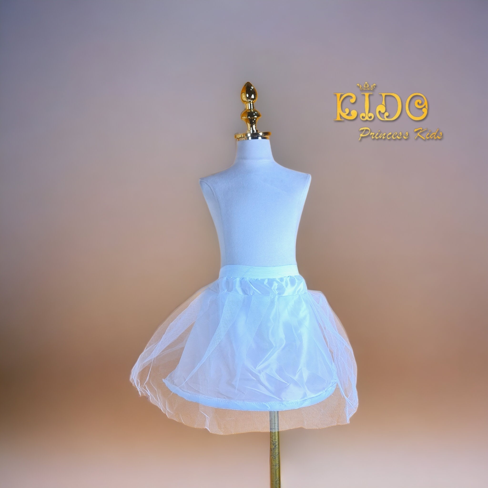 สุ่มเด็ก***มีหน้าร้าน ตรงปก พร้อมส่ง**SK09 สีขาว สุ่ม 1วง เอวยางยืด
