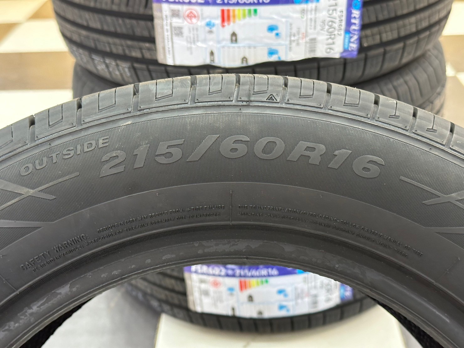 💥💥ยางใหม่ #FORTUNE #FSR602 215/60R16 ยางใหม่ปี2023💥