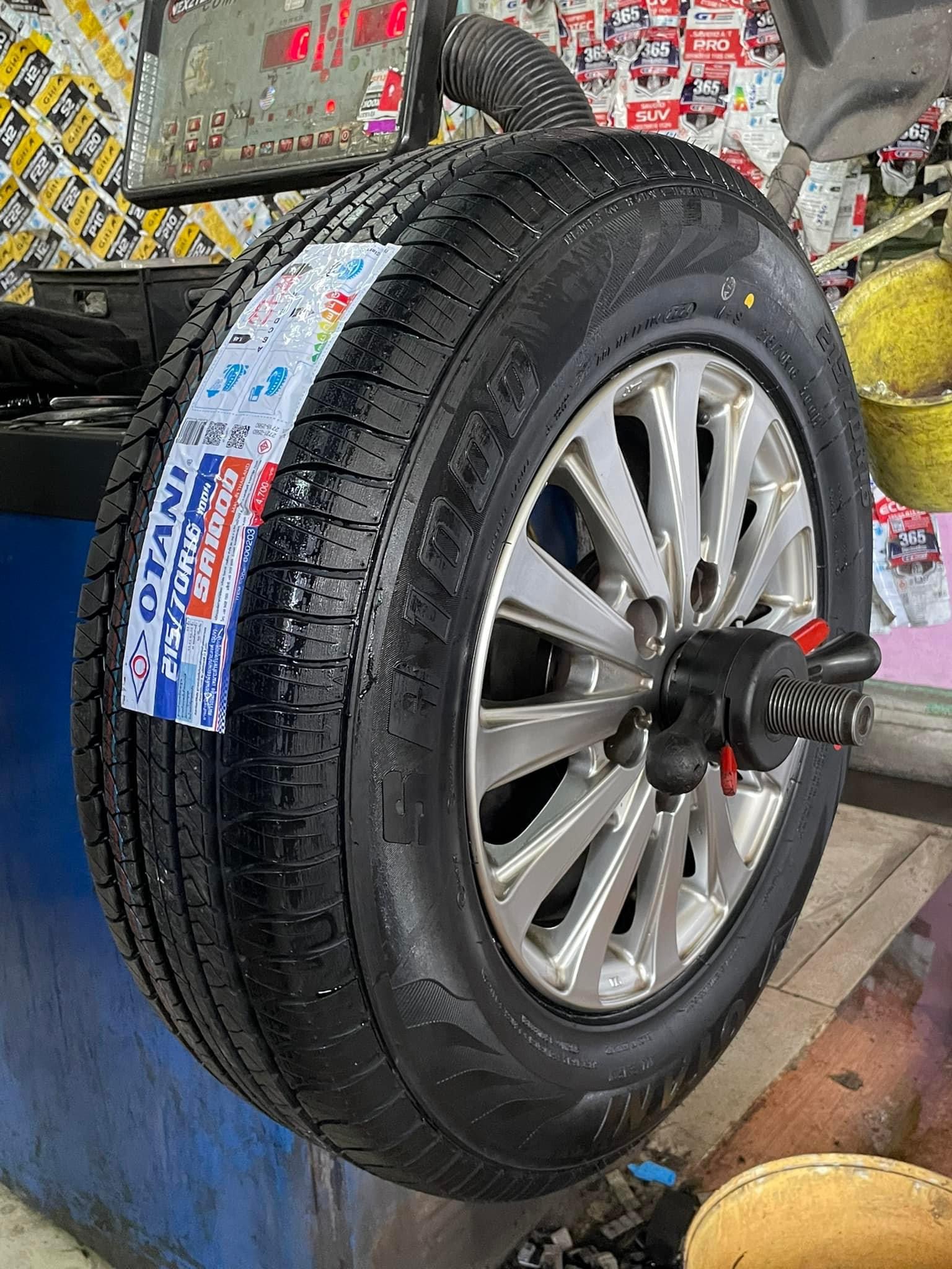 เปลี่ยนยาง #HYUNDAI_H1❤️ #OTANI #SA1000 215/70R16