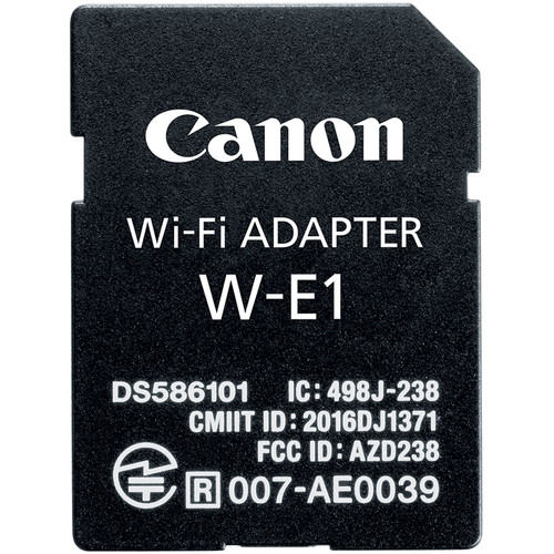 กล้อง DSLR Canon EOS 7D Mark II with W-E1 Wi-Fi Adapter