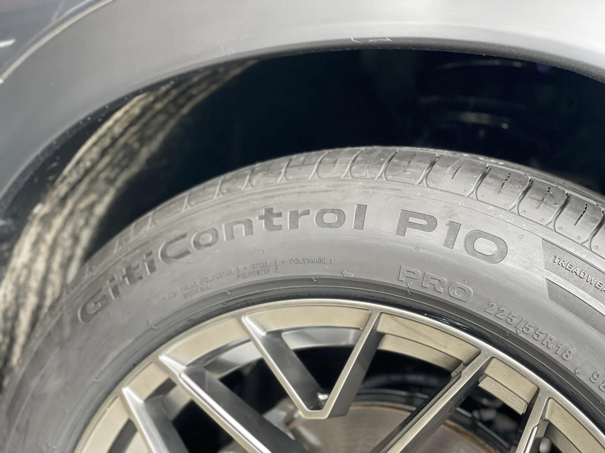 สวยลงตัวราคาเกินคุ้ม #HONDA_HRV🛞 #GITI_CONTROL P10 225/55R18 #ล้อแม็กซ์ใหม่ HOF RACING GRAXY XO1 18X8.5 ET35 5X114.3