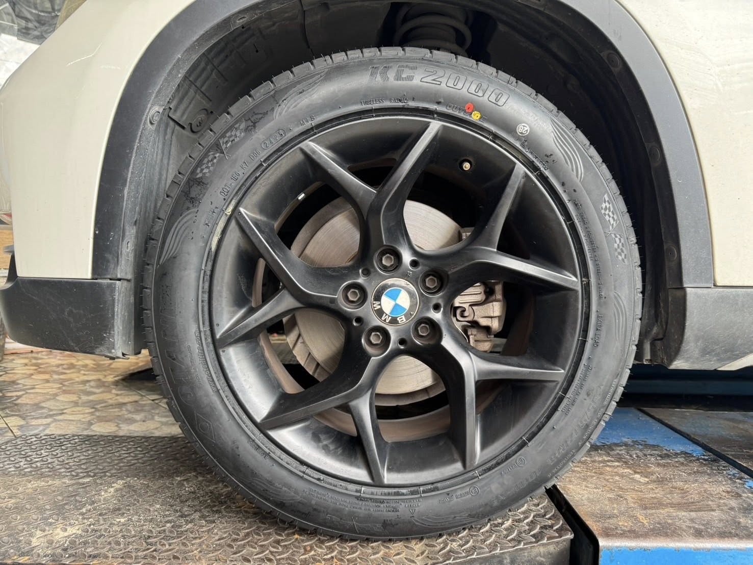 BMW_X1🚘เปลี่ยนยาง 🛞🐘#OTANI_KC2000_235/50R18