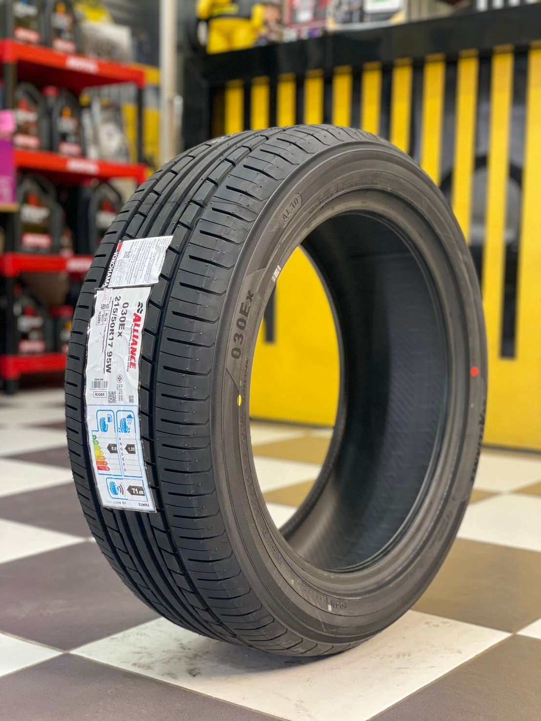 ยางใหม่ 215/50R17ALLIANCE 030Ex AL30 BY YOKOHAMA ยางใหม่ปี2024