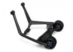 7776 Wheelie bar, black (assembled) Assembled X-Maxx wheelie bar. Includes ball bearing wheels. Direct bolt-on to all X-Maxx models.