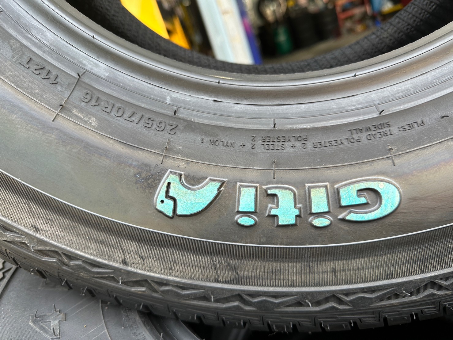 #GITI 4x4 #HT152 #265/70R16 ยางทางเรียบตัวหนังสือสีขาว นุ่มเงียบ ยางรถยนต์คุณภาพดี สมรรถนะสูง ยางใหม่ปี2022
