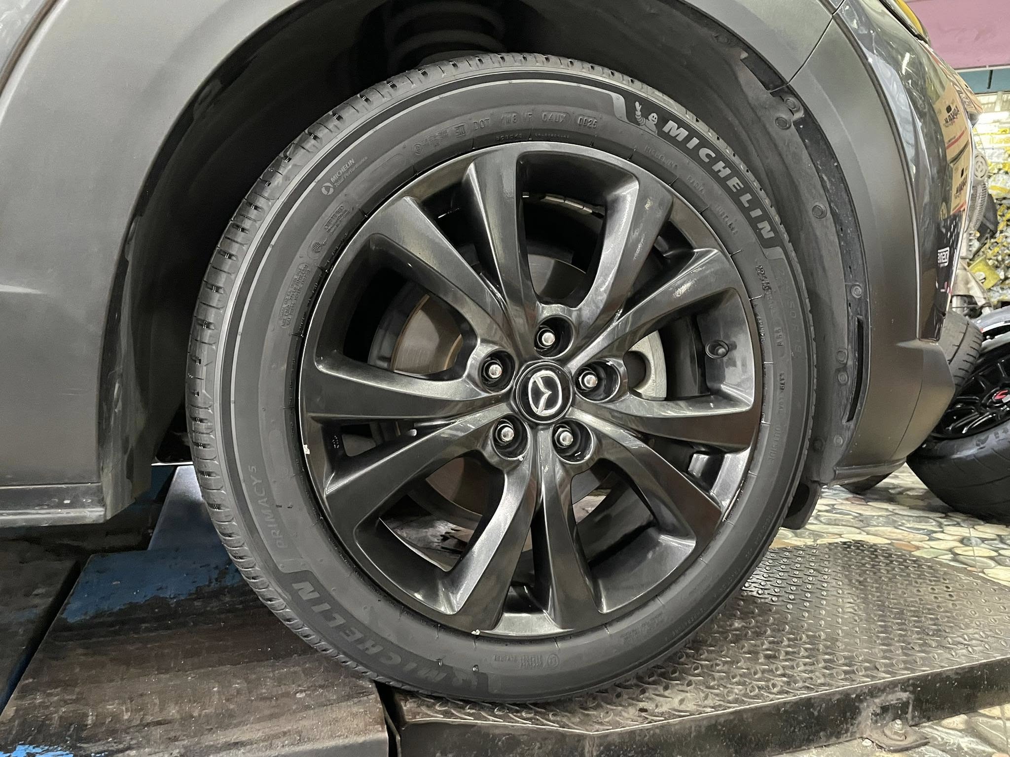 MAZDA_CX30🚘เปลี่ยนยาง 🛞🐘#MICHELIN_PRIMACY5_225/50R18