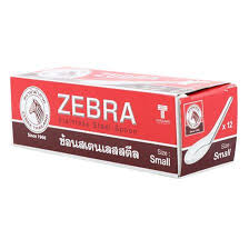 100100 ช้อนจีน เล็ก ตราหัวม้าลาย กุรุส (12 โหล/กุรุส)