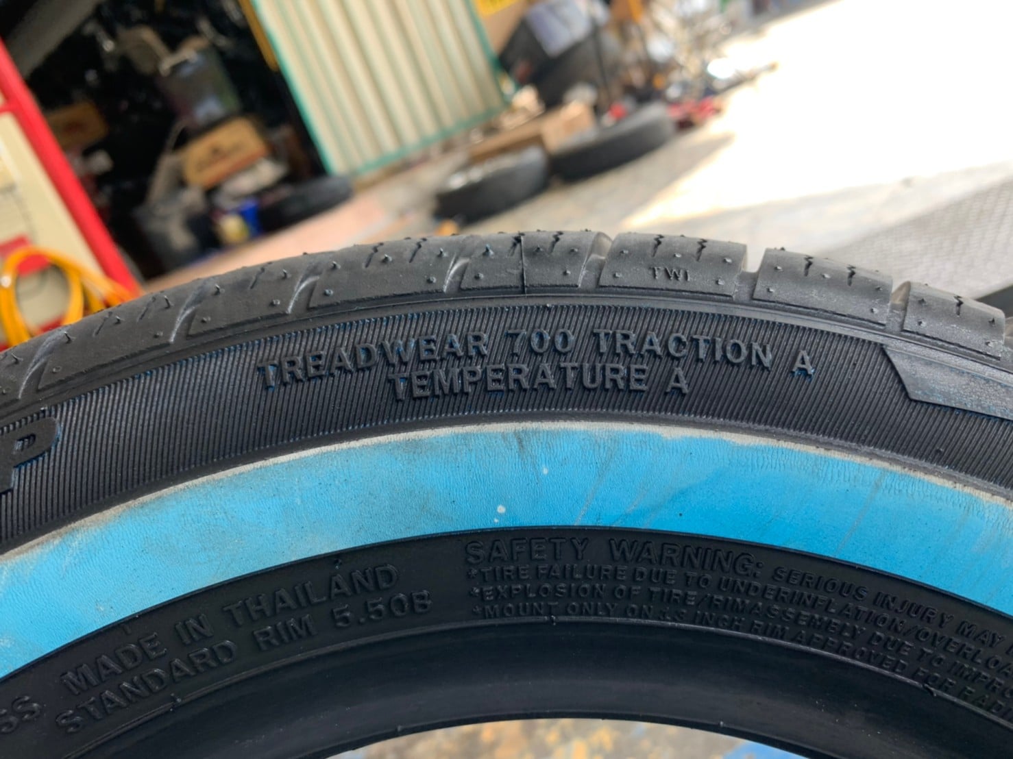 ยางขอบขาวแท้ Atlas Tires 185/60R13