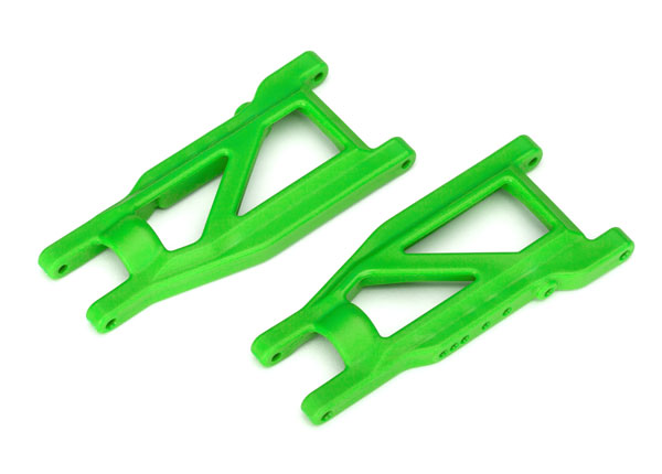 3655G Suspension arms, green, front/rear (left & right), heavy duty (2)