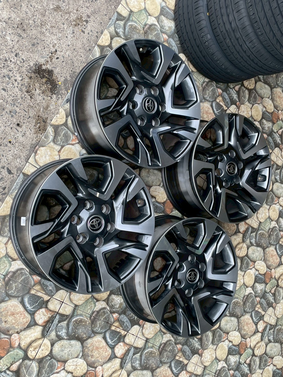 #ล้อแม็กซ์ขอบ18 #Toyota Fortuner Legender 6รู139 18x7.5