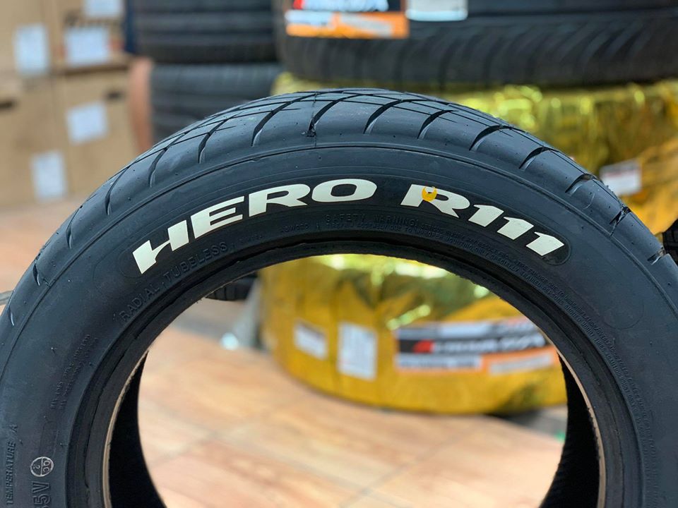 HERO R111 195/50R15 (R) ยางใหม่ปี2020 มี1เส้น ยางลายซิ่ง