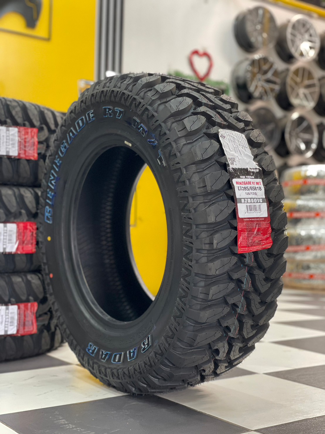 285/65R18ยาง RADAR Renegade M/T ยางใหม่ปี2023 🔥🔥🔥
