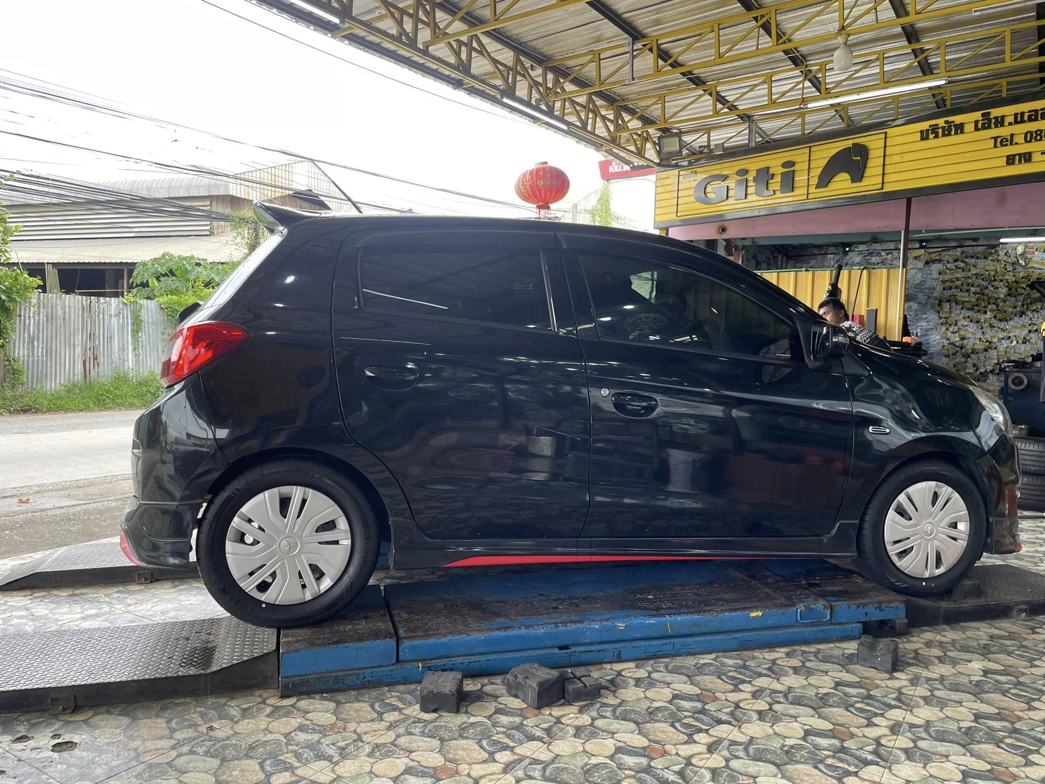 #MITSUBISHI_MIRAGE❤️ #GITI_SYNERGY_H2 175/65R14