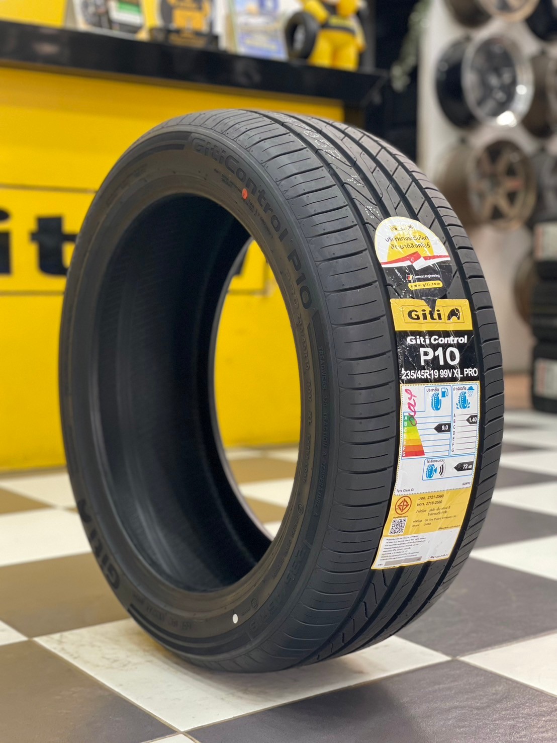 ยางใหม่ GITI Control P10 235/45R19 ยางใหม่ปี2024
