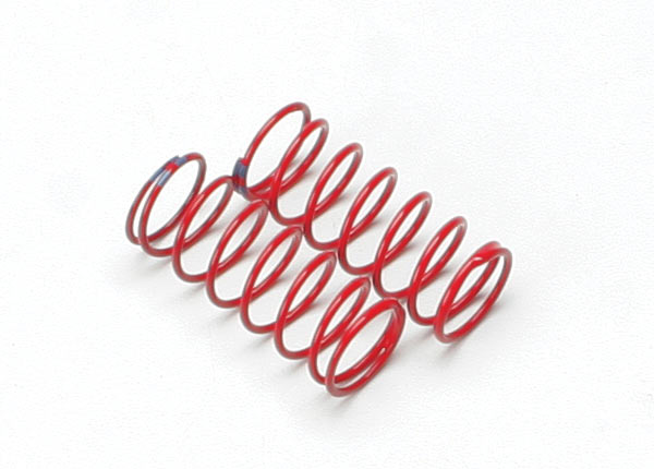 5434A Spring, shock (red) (GTR) (1.6 rate double blue stripe) (1 pair)
