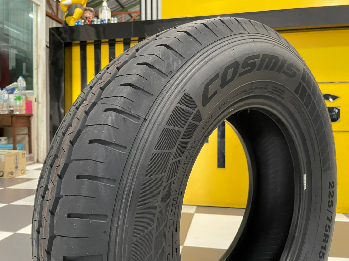 COSMIS Harvey MAX 225/75R15C 12PR ยางใหม่สายบรรทุก ห้ามพลาดยาง12ชั้นผ้าใบ ยางใหม่ปี2022