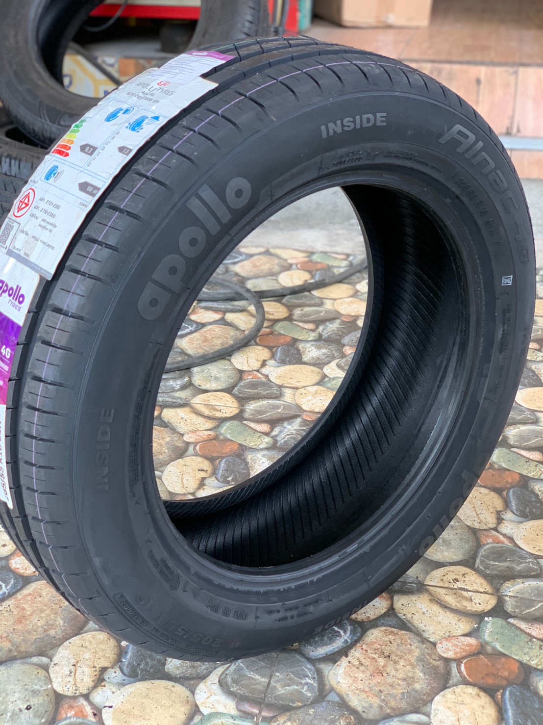 Apollo Alnac 205/55R16 พร้อมติดตั้งฟรี ยางใหม่ปี2020