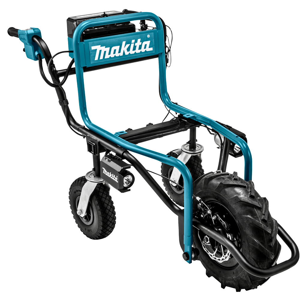 รถเข็น ขับเคลื่อนด้วยเเบตเตอรี่ 18V รับน้ำหนักสูงสุด 130 กก. รุ่น DCU180Z MAKITA