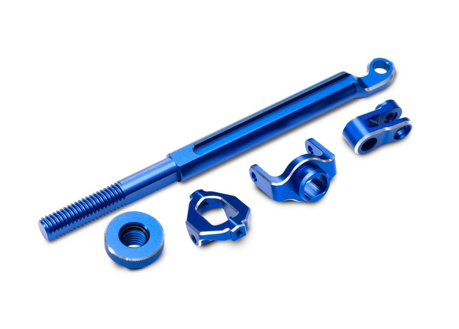 10958-BLUE Blue Aluminum Pro Scale Sand Car Brake Linkage