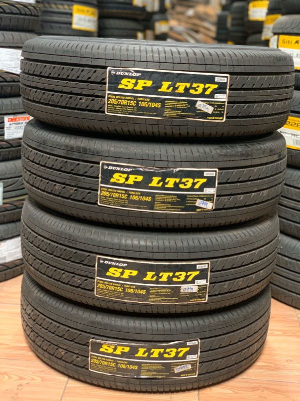 ยางใหม่ DUNLOP SP LT37 205/70R15