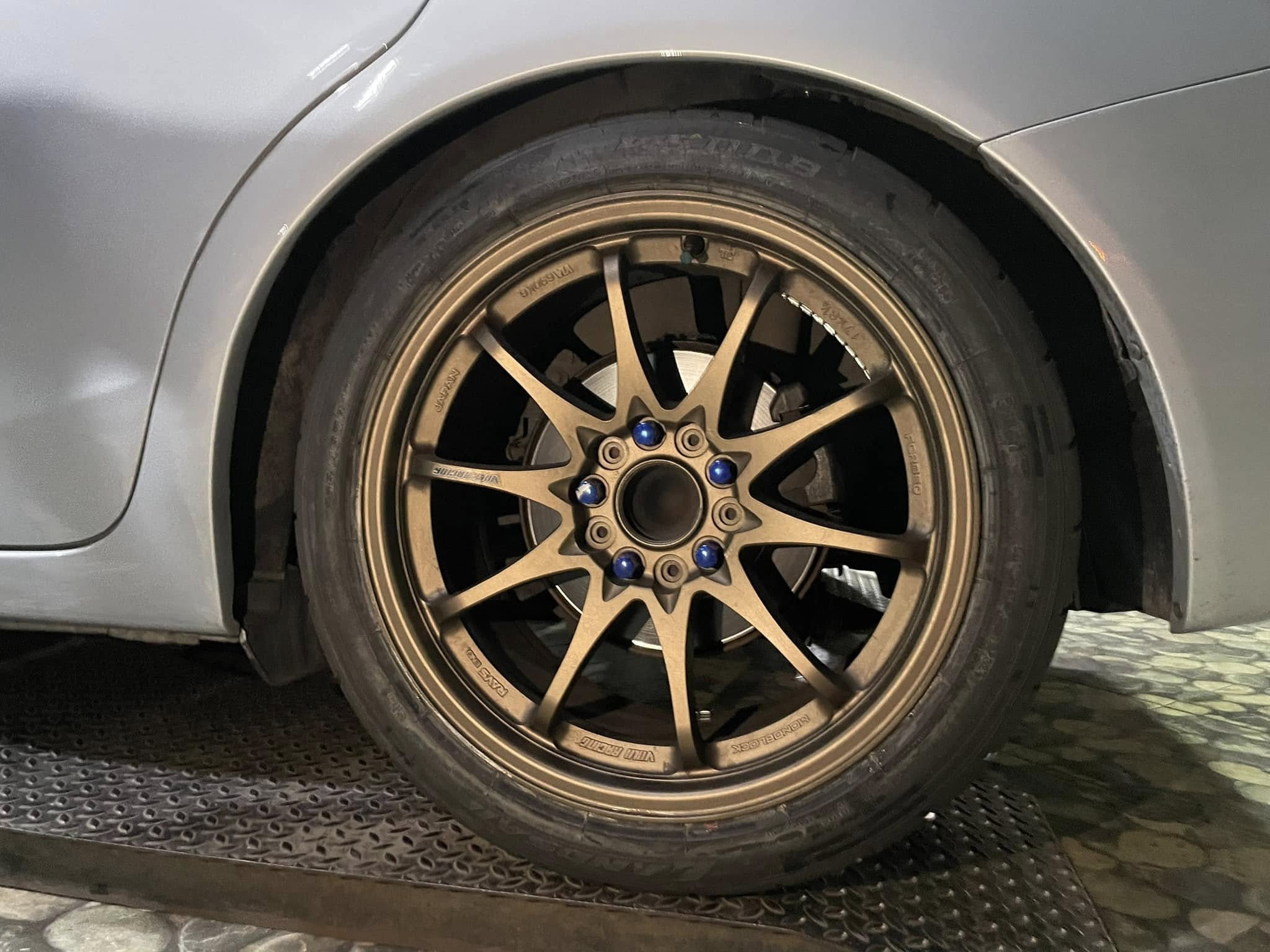 🛞❤️ #HONDA_CIVIC 🚘เปลี่ยนยาง🛞🐘#LANDSAIL #RS009 215/45R17 ❤️ 🛞 #บริการตั้งศูนย์ล้อ🛞