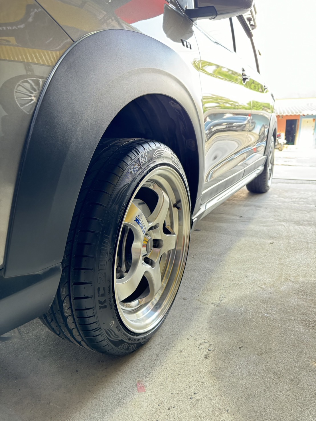 🚘 #SUZUKI_XL7 เปลี่ยนยาง #OTANI #KC2000 205/45R17