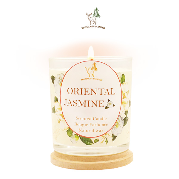 Oriental Jasmine เทียนหอมกลิ่นมะลิสดที่อ่อนโยนและบริสุทธิ์ดั่งหิมะ