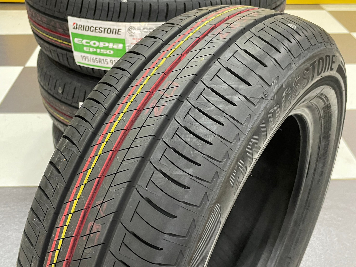 ยางใหม่ #บริจโตน #BRIDGESTONE #Ecopia #EP150 #195/65R15 ยางใหม่ปลายปี22