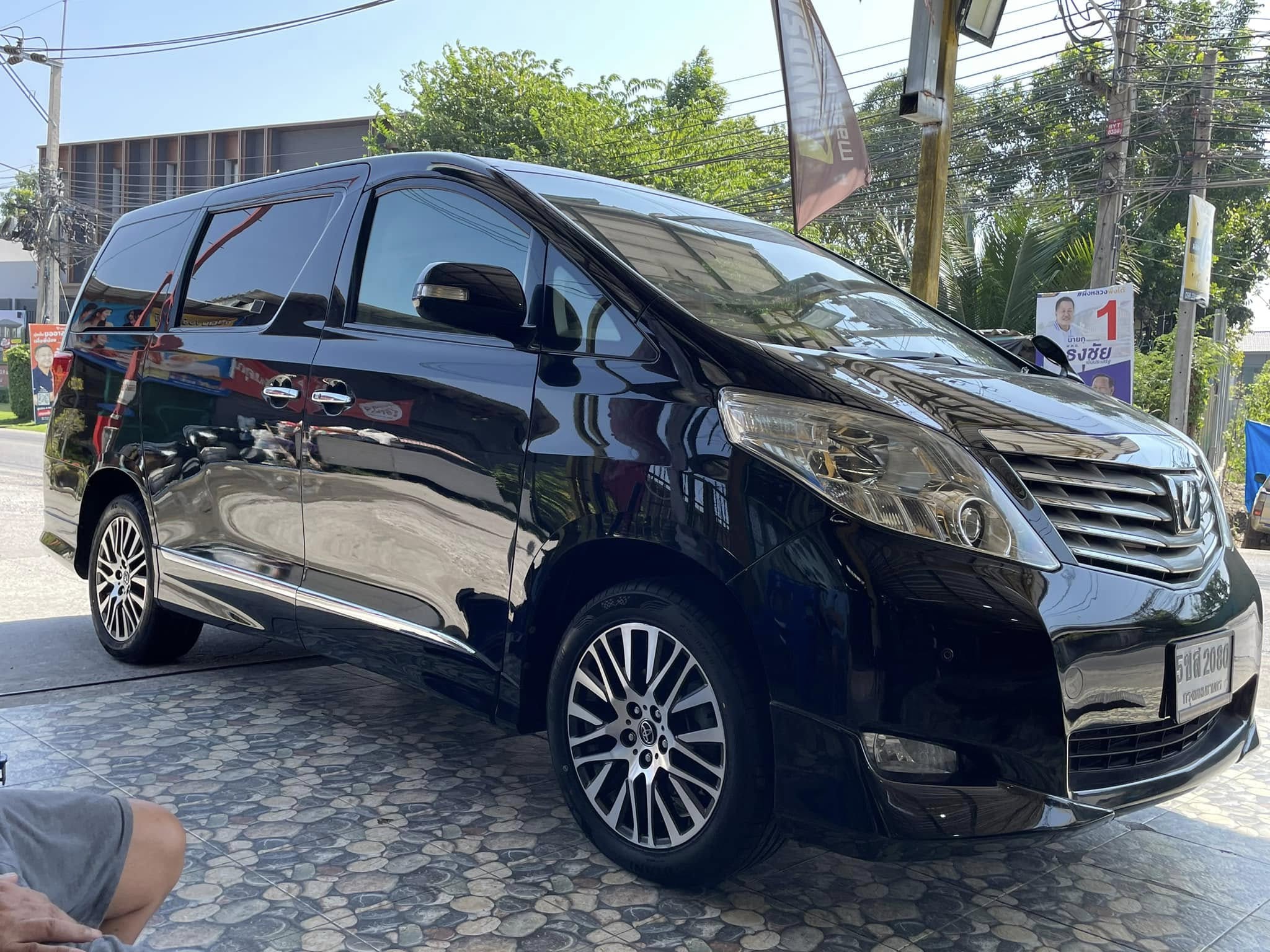 🚘 #TOYOTA_ALPHARD🛞เปลี่ยนยาง #OTANI #KC2000 235/50R18