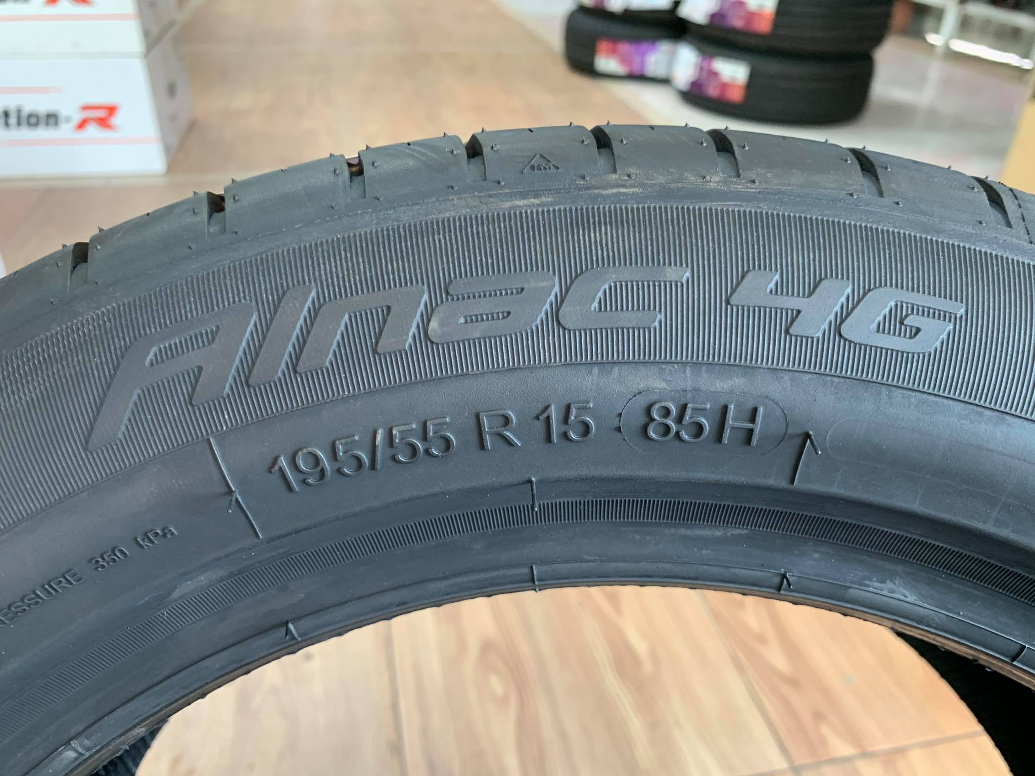 ยางใหม่ Apollo Alnac4G 195/55R15 ยางผลิตปี2020