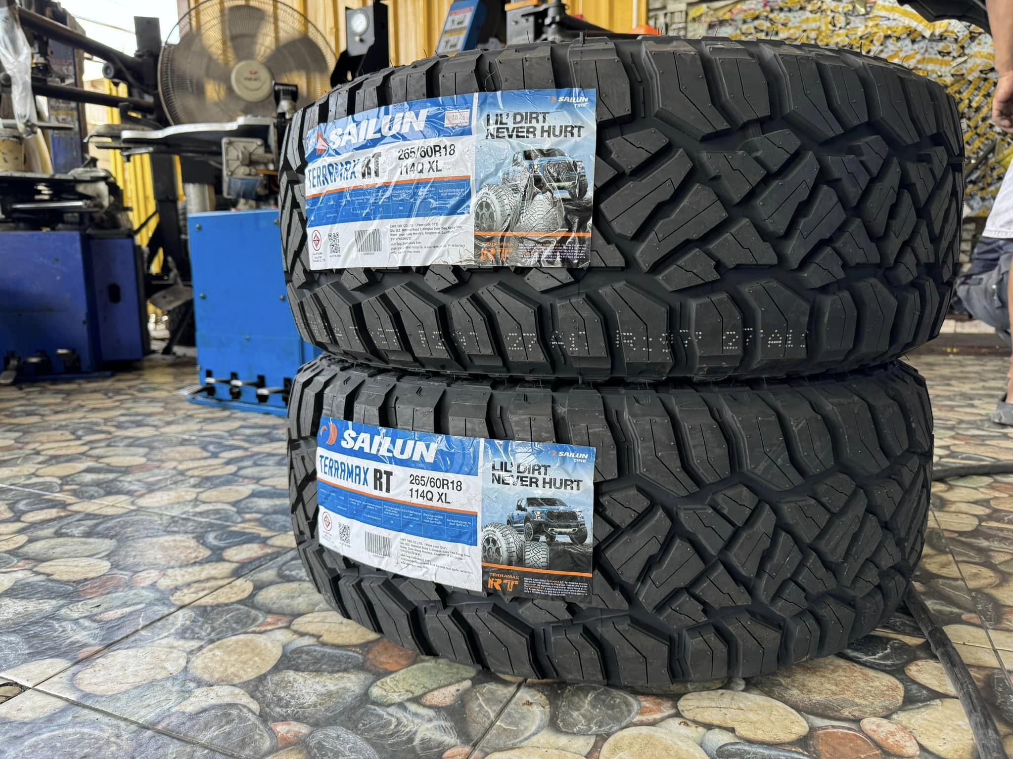 #Sailun Terramax RT 265/60R18 ยางใหม่ปี2024 " หล่อ ดุดัน ยางตัวหนังสือสีขาว "
