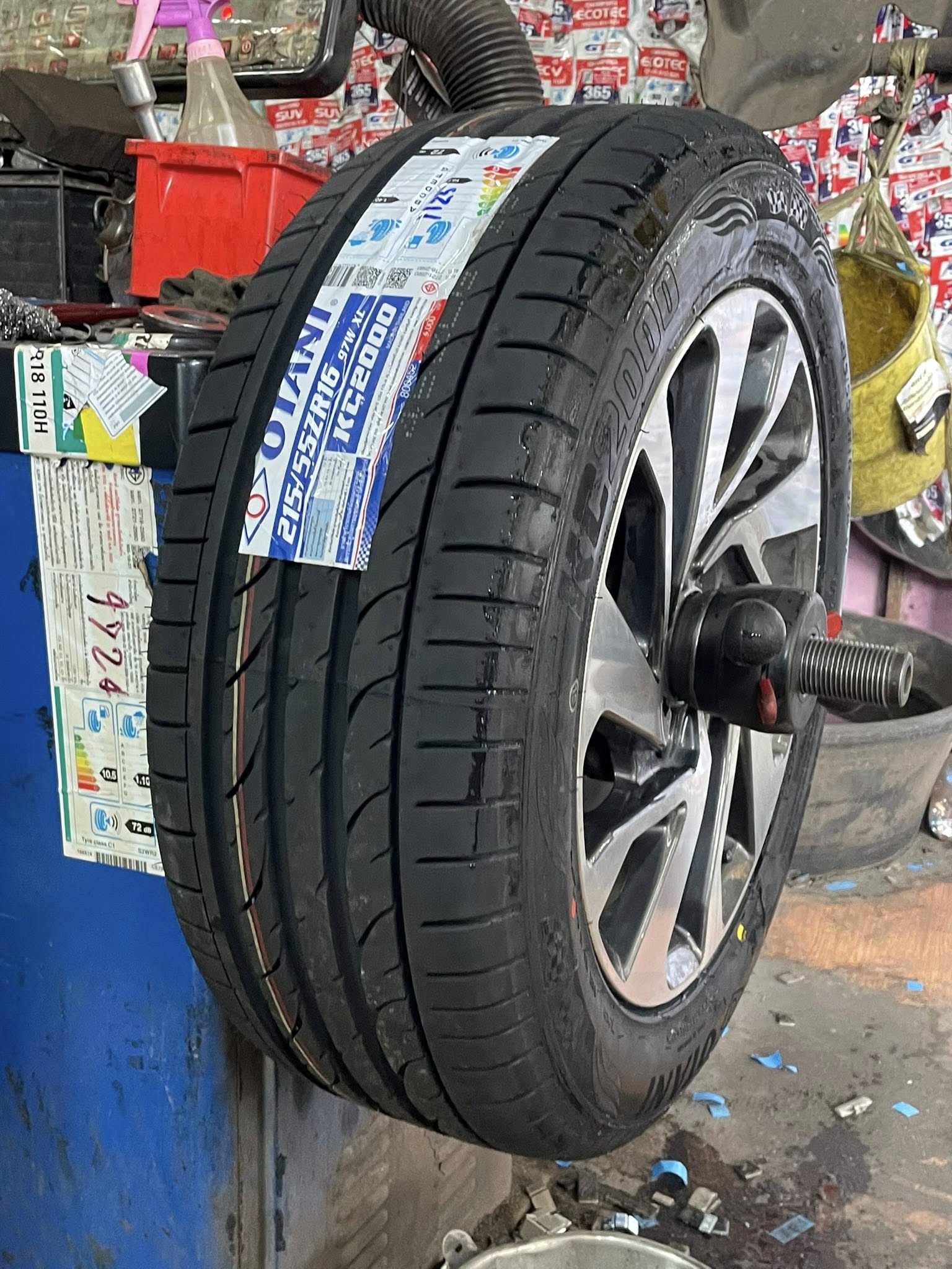 HONDA_CIVIC🚘เปลี่ยนยาง 🛞🐘#OTANI_KC2000_215/55R16