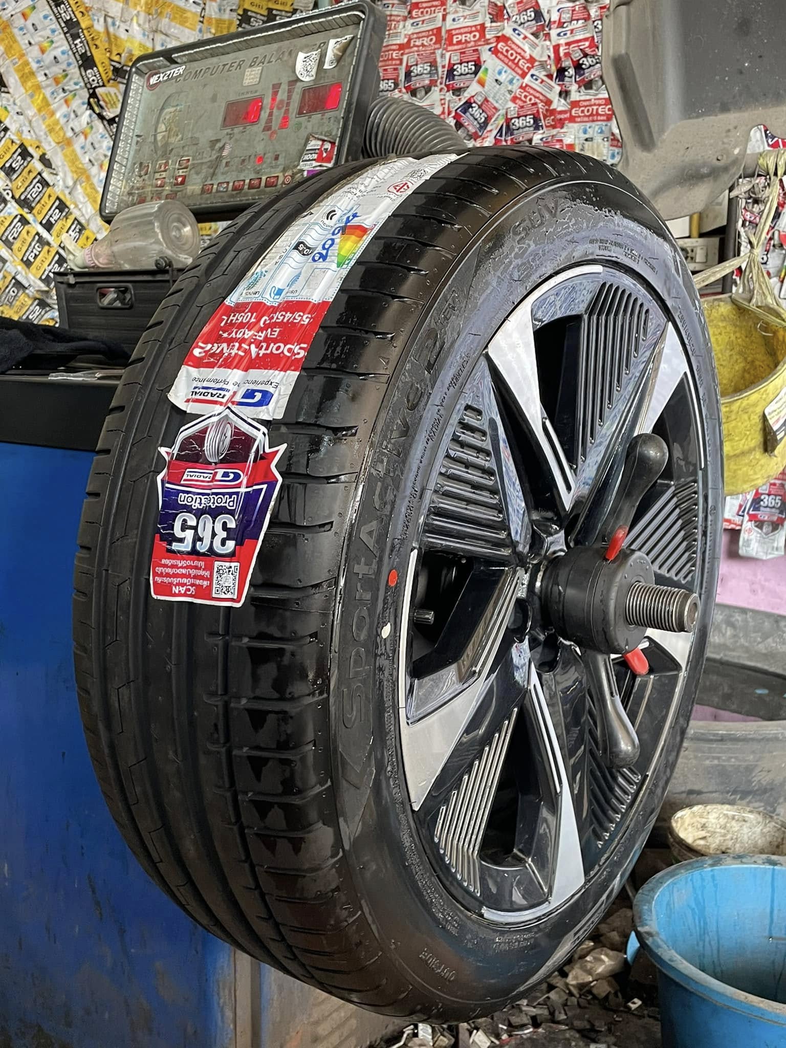 🚘 #DEEPAL_SO7🛞เปลี่ยนยาง 🛞 #GT RADIAL #SportActive2 255/45R20