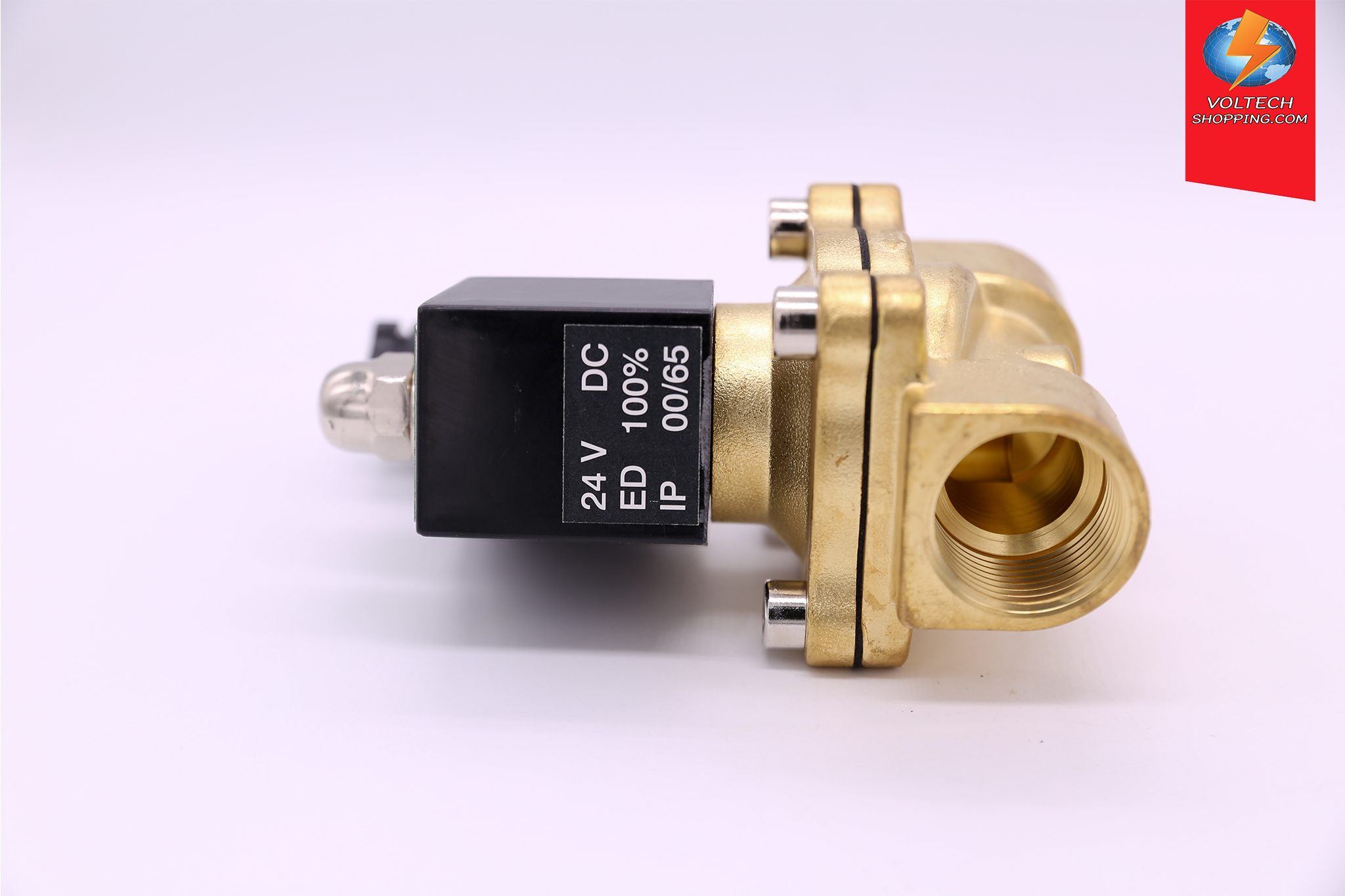 โซลินอยด์วาล์ว 2/2 (NC) ปกติปิด G3/4"