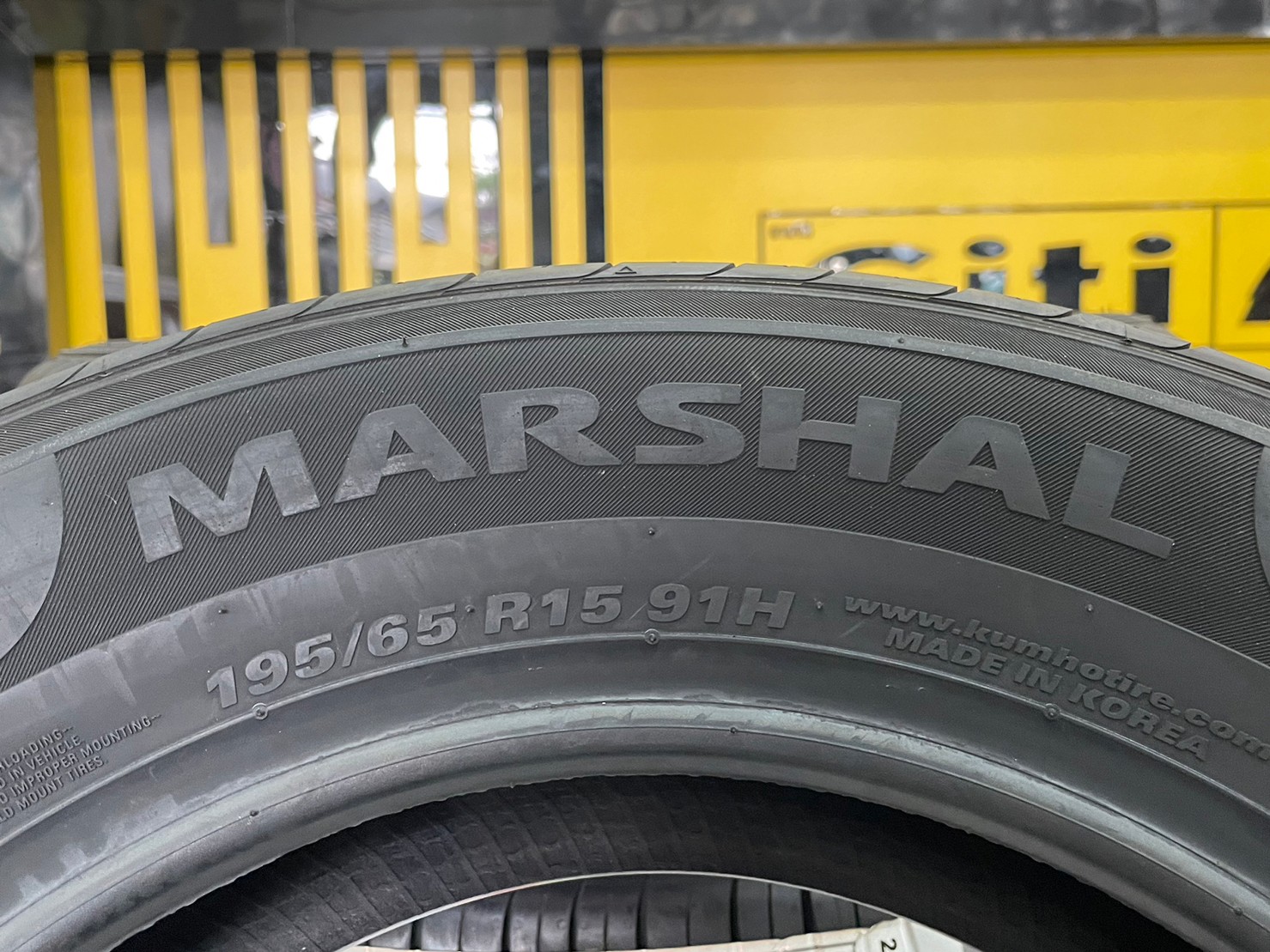 MARSHAL MH12 195/65R15 ยางใหม่ปี2022