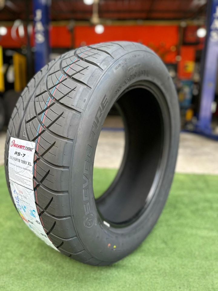 ยาง Seventire รุ่น RS-7 ขนาด 255/55R18 ยางใหม่ปี2023 (ลดราคาพิเศษ)