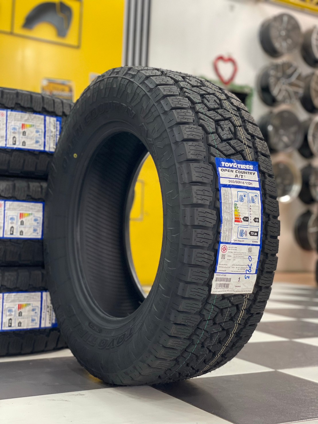 TOYO OPEN COUNTRY A/T 265/60R18 ยางใหม่ปี2023